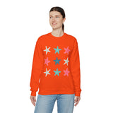 Starfish Medley Unisex Sweatshirt! Plus Sizes Available!