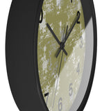 Boho Paint Washed Green Print Wall Clock! Perfect For Gifting! Free Shipping!!! 3 Colors Available!