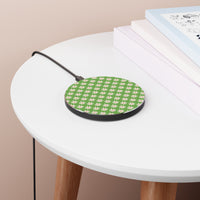 Dusty Green Daisy Wireless Phone Charger! Free Shipping!!!