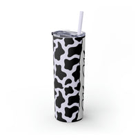 Mama Cow Printed Skinny Tumbler with Straw, 20oz! Multiple Colors! Mothers Day!