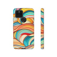 Rainbow Beach Waves Phone Cases! New!!! Over 90 Phone Sizes To Choose From! Free Shipping!!!