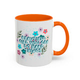 Beautiful Girl You Can Do Hard Things Mug! 11 oz/15 oz! Free Shipping! BPA Free! Microwave/Dishwasher Safe!