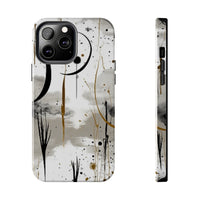 Ink Drip Crescent Moon Boho Western Tough Phone Cases!