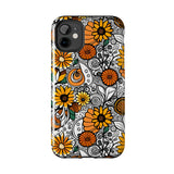 Retro Autumn Daisey's Fall Vibes Tough Phone Cases!