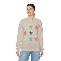 Starfish Medley Unisex Sweatshirt! Plus Sizes Available!