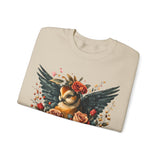 Valentines Day Cupid University Owl 1971 Unisex Sweatshirt! Retro! Plus Sizes Available!