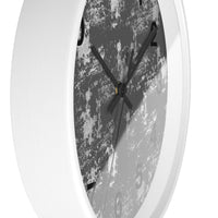 Boho Paint Washed Grey Print Wall Clock! Perfect For Gifting! Free Shipping!!! 3 Colors Available!