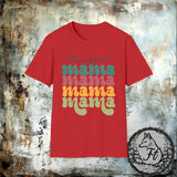 Thankful Mama Thanksgiving Fall Vibes Retro Unisex Graphic Tees!