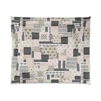 Tessa, Boho Patchwork Quilt Comforter! Super Soft! Free Shipping!! Mix and Match for That Boho Vibe!