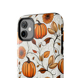 Vining Pumpkins Fall Vibes Tough Phone Cases!