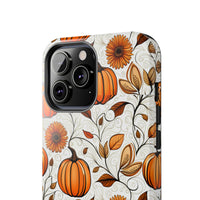 Vining Pumpkins Fall Vibes Tough Phone Cases!