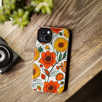 Sunflower Daisy Medley Fall Vibes Tough Phone Cases!