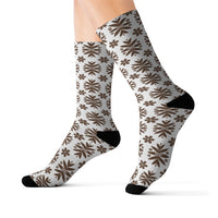 Vintage Western Star Print Socks! 3 Sizes Available! Fast and Free Shipping!!! Giftable!