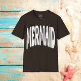 Mermaid Coastal Unisex Graphic Tees! Summer Vibes! All New Heather Colors!!! Free Shipping!!!