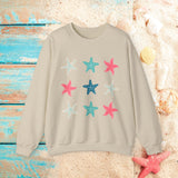 Starfish Medley Unisex Sweatshirt! Plus Sizes Available!