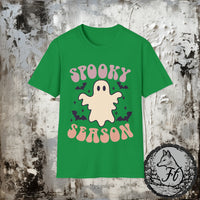 Spooky Season Lavender Colored Halloween Unisex Graphic Tees!