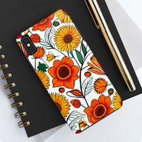 Sunflower Daisy Medley Fall Vibes Tough Phone Cases!