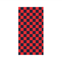 Black and Red Plaid Lightweight Neck Gaiter! 4 Sizes Available! Free Shipping! UPF +50! Great For All Outdoor Sports!