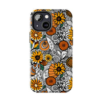 Retro Autumn Daisey's Fall Vibes Tough Phone Cases!