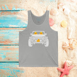 Double Duck All Terrain Vehicle Adventure Unisex Jersey Tank! Summer Vibes! Free Shipping!