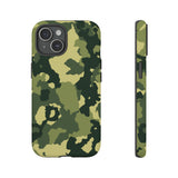 Cammo Green Tough Cases! Cellphone Cases! Multiple Sizes Available! Apple iPhone, Samsung Galaxy, and Google Pixel devices!