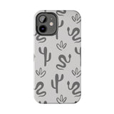 Slithering Snake Cactus Western Tough Phone Cases!