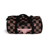 Chocolate and Black Pink Longhorn Duffel Bag! Free Shipping!!!