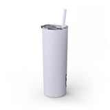 Custom Name Personalized Tumblers Skinny Tumbler with Straw, 20oz! Cursive Writing Option!