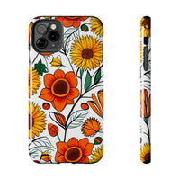 Sunflower Daisy Medley Fall Vibes Tough Phone Cases!