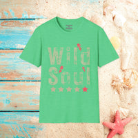 Wild Soul Lightning Bolt Unisex Graphic Tees! Summer Vibes! All New Heather Colors!!! Free Shipping!!!