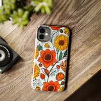 Sunflower Daisy Medley Fall Vibes Tough Phone Cases!