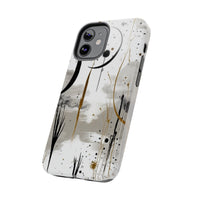 Ink Drip Crescent Moon Boho Western Tough Phone Cases!