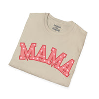 Valentines Day Mama Pink Heart Medley Unisex Graphic Tee! All New Heather Colors!!! Free Shipping!!!