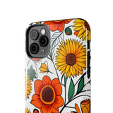 Sunflower Daisy Medley Fall Vibes Tough Phone Cases!