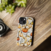 Pumpkin Lanterns Fall Vibes Tough Phone Cases!