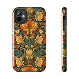 Fall Butterfly Florals Tough Phone Cases! Fall Vibes!