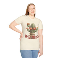 Wild West Cactus Sunglasses Western Unisex Graphic Tees! Summer Vibes! All New Heather Colors!!! Free Shipping!!!