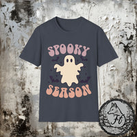 Spooky Season Lavender Colored Halloween Unisex Graphic Tees!