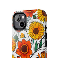 Sunflower Daisy Medley Fall Vibes Tough Phone Cases!