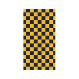 Black and Yellow Plaid Lightweight Neck Gaiter! 4 Sizes Available! Free Shipping! UPF +50! Great For All Outdoor Sports!