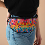 Watercolor Rainbow Paper Lantern Unisex Fanny Pack! Free Shipping! One Size Fits Most!