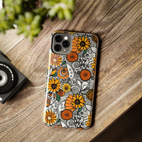 Retro Autumn Daisey's Fall Vibes Tough Phone Cases!