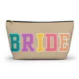 Rainbow Cream Bride Accessory Pouch, Check Out My Matching Weekender Bag! Free Shipping!!!