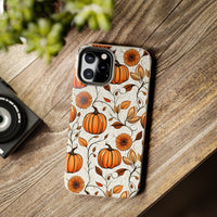 Vining Pumpkins Fall Vibes Tough Phone Cases!