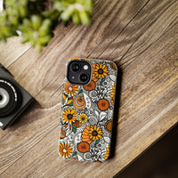 Retro Autumn Daisey's Fall Vibes Tough Phone Cases!