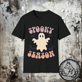 Spooky Season Lavender Colored Halloween Unisex Graphic Tees!