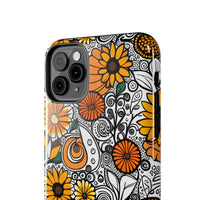 Retro Autumn Daisey's Fall Vibes Tough Phone Cases!