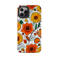 Sunflower Daisy Medley Fall Vibes Tough Phone Cases!