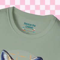 Retro Fox Graphic Tee! Ultra Soft! Free Shipping! Summer Vibes!