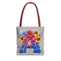 Letter A Initial Tote Bag! Perfect for Gifting, School, Birthdays, Shopping!